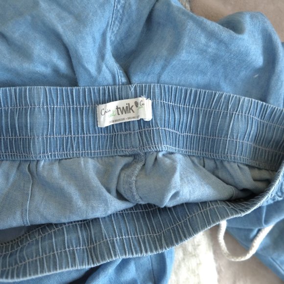 TWIK - Women's Jeans Drawstrings in Organic Cotton - Picture 6 of 7